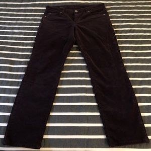 Kut skinny corduroy pants, plum 10